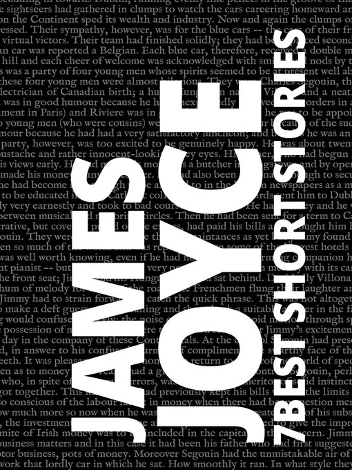Cover image for 7 best short stories by James Joyce